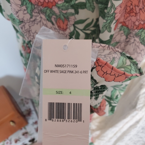 Floral Nanette Lepore Maxi Dress - Sz 4 (NWT) - Picture 5 of 10